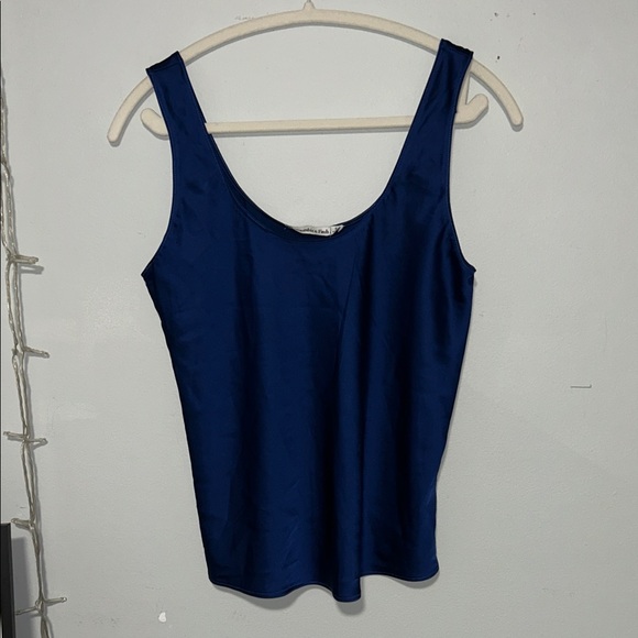 Abercrombie & Fitch Tops - Abercrombie & Fitch Navy Tank
